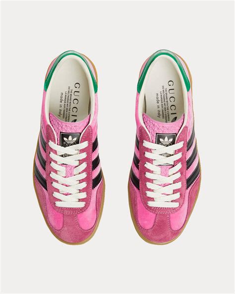 gazelle pink gucci|pink gucci adidas shoes.